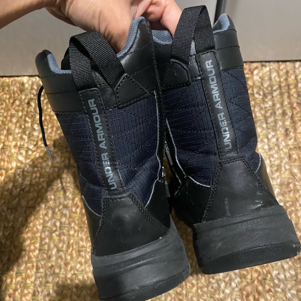 Under Armour Black and Navy Tactical boots, Waterproof